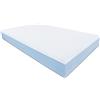 Baldiflex Emporio Materasso Una Piazza e Mezza Easy Memory Aloe Vera Sfoderabile, Antidecubito, Ergonomico, Antiacaro, Traspirante, 120x190 cm
