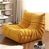 WHOOLEFUN Togo Poltrona lounge Fireplace Chair, Poltrona a sacco per adulti, with Ergonomic Design, for Living Room, Bedroom, Dorm, Salon, Office