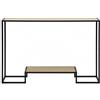 Calicosy Casâme Consolle Moderna 2 Livelli Decorazione Rovere L 120 cm