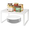 STOP SOUND Variera Organizer Cucina: Ripiani Portaoggetti Impilabili, Divisorio per Ripiani e Scaffale, Salvaspazio Mobile con Mensole, Porta Piatti e Stoviglie, Alzatina, Portaspezie