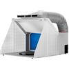 Wiltec Cabina di aspirazione per verniciatura ad aerografo 4 m³/min con Luce Aspiratore Vernice