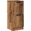 vidaXL Credenza Legno Antico 30x30x70 cm in Legno Multistrato