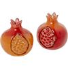 Formoso Bomboniera Melograno in Porcellana Colorata h 5,5 cm Set 2 pz Art 02A219