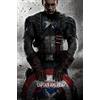 Close Up Poster Captain America Marvel (61 cm x 91,5 cm) + poster