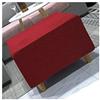 Mswborml Rosso,55~65cm, Grande Fodera per Pouf Rettangolare con Fondo Elastico, Anti Scivolo Copri Ottomano Rettangolare, Morbido Copri Pouf Contenitore Rettangolare Elasticizzato, Lavabile