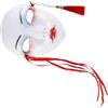 Zerodeko Strumento per Scherzi del Festival Maschera da Geisha Maschera di Carnevale per Donne Maschera Decorativa Decorazione di Halloween Costume di Carnevale Maschera per Gli Occhi