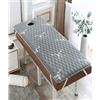 Salagt Materasso per Lettino da Massaggio con Foro Traspirante - Memory Foam Antiscivolo, Pieghevole, Ergonomico per Estetista/Spa/Centro Benessere (Spessore 3cm/5cm/6cm) 70x190cm (R)