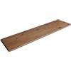MODULARREDO | MERCURIO Mensola da Muro, Mensola Legno, Scaffali Legno, Mensola da Parete, 76x20x1,8 cm, Noce - Made in Italy