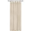 Loberon Jovis Tenda - Tessuto in Lino Naturale - con Bel Pizzo arcuato, Lino