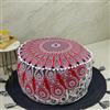Trade Star Indan mandala pouf copertina, cotone etnico pouf cuscino decorativo, poggiapiedi ottomano pouf copertura, hippie Floor Seating boho Decor Pattern1