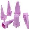ARTSEWPLY Set di Mandrini per Avvolgimento Filo in Plastica per Creazione Gioielli Forme Multiple, Precisione e Versatilità per Wire Art e Fai da Te Gioielli