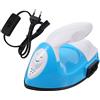 IMIKEYA Mini Ferro da Stiro Elettrico Portatile in ABS e Ceramico e 220v Riscaldamento Rapido Manico Curvo per Heat Transfer Vinyl e DIY