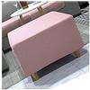 Mswborml Rosa,M75~85cm, Grande Fodera per Pouf Rettangolare con Fondo Elastico, Anti Scivolo Copri Ottomano Rettangolare, Morbido Copri Pouf Contenitore Rettangolare Elasticizzato, Lavabile
