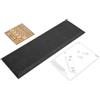Occre Base Espositiva in Legno MDF per Tram Milano, 40 x 14,5 x 1,6 cm, Nero