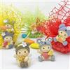 Doni Bomboniere Nascita 12PZ Mini Calamita con Bimbi Travestiti Bimbo Bimba Bambina Battesimo Maschio Ricordini Pensierini Gadget Idee Confettata Segnaposto da Animaletto Regalo Complete Originali