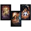 Close Up Star Wars Episodio I-III - Set di 3 poster (61 cm x 91,5 cm) + confezione regalo pronto per essere regalato.