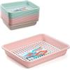 OISE ART STORE Trade Shop - Vassoio Defrost Rettangolare in Plastica Resistente per Scongelare Cibi 114771a