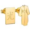 Lebole Maison Lebole Gioielli Orecchini a Lobo da Donna Micro Hoop Kimono