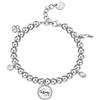 Brosway Bracciale Donna in Acciaio e Cristalli con Simbolo Elefante | Collezione Chakra - BHKB158