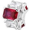 Brosway Charm Donna in Argento e Passion Ruby | Collezione Fancy - FPR02