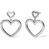 KIDULT - Collana Donna - Girocollo con croce in cristalli - 851043