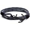 Tom Hope Bracciale Tom Hope in Tessuto Grigio
