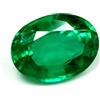 Abhinav Gems Smeraldo 5,25 ratti/4,82 carati, pietra naturale certificata panna colombiana taglio ovale per uomini e donne