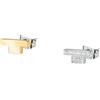 TRUSSARDI Orecchini Donna T-Logo in Acciaio, Zirconi - TJAXC37