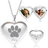 Easycosy Collana Con Foto Personalizzata, Ciondolo a Cuore Personalizzato, Collane con Foto Personalizzata per Donna, Idee Regalo 2026 per Amica, Lei, Bambina, Coppia, Catena da 50 cm