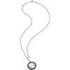 Sector No Limits SADQ02 - Collana da Uomo, Collezione Marine Sector Jewels, Lunghezza 50 cm, in Acciaio Inox, Colore: Nero, Acciaio Inossidabile