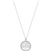 LOTUS Silver Collana con albero della vita LP1746-1/1 con zirconi in argento 925 JLP1746-1-1, argento, Zirconia cubica