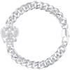 d'origine Russia, bracciale con aquila russa, bracciale russo, aquila russa, gioielli russi, gioielli con stemma della Russia per uomo