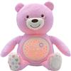 CHICCO TOYS Chicco First Dreams Baby Bear Rosa - Proiettore con Luce Notturna e Musica Rilassante