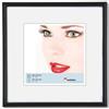 walther design Cornice Nera 20 x 20 cm Galeria Cornice in plastica KB220H