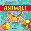 Giunti Psychometrics Animali. Libro puzzle. Ediz. a colori