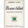 EDIZIONI CURCI Mazurca brillante opus.26: per Violino e pianoforte