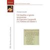 LED Edizioni Universitarie Un'inedita e ignota recensione di Giacomo Leopardi («L'ombra di Dante»)