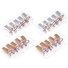 IWOWHERO Forme per Unghie in Alluminio 20 Pezzi, Accessori per Nail Art, Estensione Unghie Gel o Acrilico, Perfette per Saloni e Fai-da-te a Casa