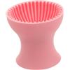 HAMPPLIES Pulitore per Pennelli Make Up in Silicone Facile da Usare per Viaggio Tazza Portatile Rosa per Donne e Ragazze in Ambienti Outdoor e Travel