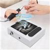 Aohuada raccoglitore per unghie, 80 W, potenza regolabile, aspiratore per unghie, pulitore per unghie, in PP, per unghie, con filtro per unghie, colore bianco