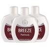 Breeze Squeeze Deodorante Profumato Unisex 48H 100 Ml (3, Breeze Deodorante Patchouly)
