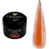 Crystal Professional Builder Gel 15 ml | Unghie in gel con effetto vitrage e finitura simile al vetro, gel per unghie per estensioni creative con effetto profondo, gel ricostruibile per unghie, arancione 002