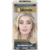 Jerome Russell Bblonde - Kit di tintura per capelli ultra biondi, colore biondo per capelli castano chiaro e scuro, con tecnologia Jplex e oli minerali per anti-rottura, tintura permanente per