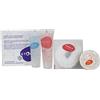 PRESENT-MORE - Set Cortesia 35 Ospiti Stone - Fragranza Relaxing - Contiene: Shampoo, Gel Doccia, Sapone e Cuffia - Per Hotel e B&B