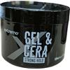 Generico Extremo - Gel & Cera Fix Strong per capelli, effetto modellante, non lascia residui, vaso da 500 ml