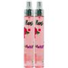 FEI FAN 2x Acqua Profumata Con Aloe Vera Gel Bio. Disponibile In Diverse Fragranze Leggere, Intense, Intramontabili, Classiche Ed Eleganti, Da Indossare Tutti i Giorni 75ml (ROSE E VIOLETTE)