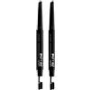 NYX Professional Makeup Matita Sopracciglia Fill & Fluff Colore 01 Blonde a Doppia Estremità Effetto Naturale e Pieno Riempie Definisce e Pettina Texture Cremosa Formula Vegana - 2 Matite