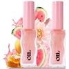 Generico Honey Infused Hydrating Lip Oil, Nourishing Lip Moisturizer, Hydrating Lip Lightening Honey Lip Oil, Shiny Transparent Lip Gloss Plumping, for Dry Lips (03#)