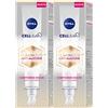 Nivea Cellular Luminous630 Anti-Macchie Crema Contorno Occhi Anti-Occhiaie Formula con Caffeina ed Acido Ialuronico Azione Energizzante Uniformante Idratante per la Pelle del Viso - 2 Flaconi da 15ml