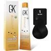 GK Hair Crema Colorante per Capelli 100 ml - Colore Semi-Permanente Nutriente per Styling, Tonalità Naturali e Intense, Ideale per Colpi di Luce, Riflessi e Risultati Uniformi con Applicazione Facile